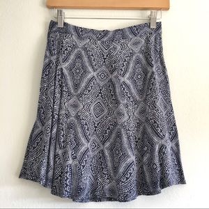 Pretty blue and white skirt